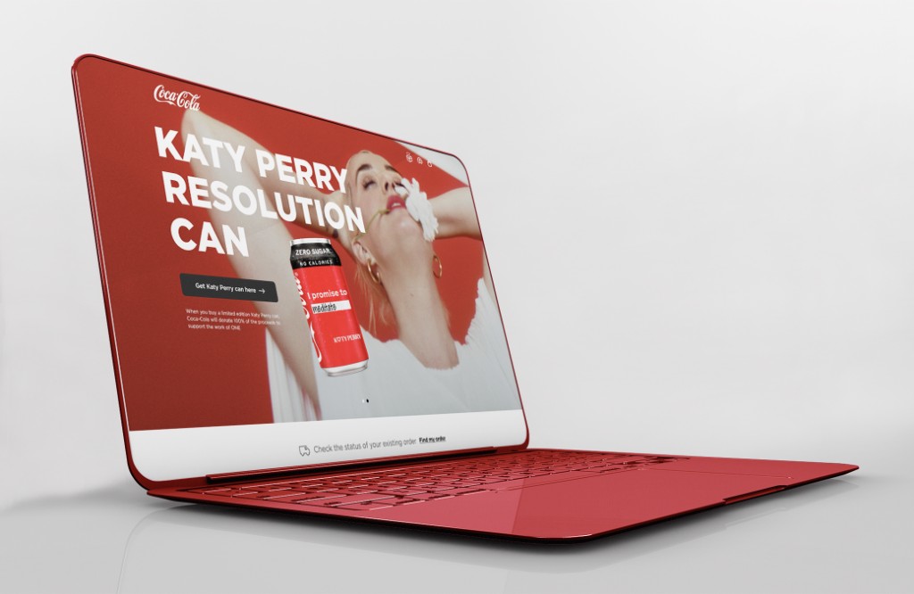 Coca-Cola campaign website